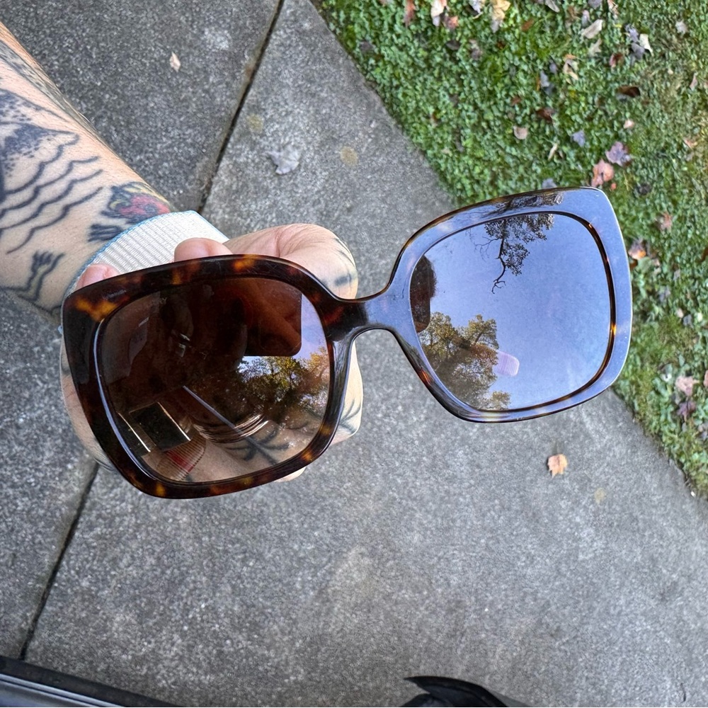 Burberry Tortoise Shell Sunglasses